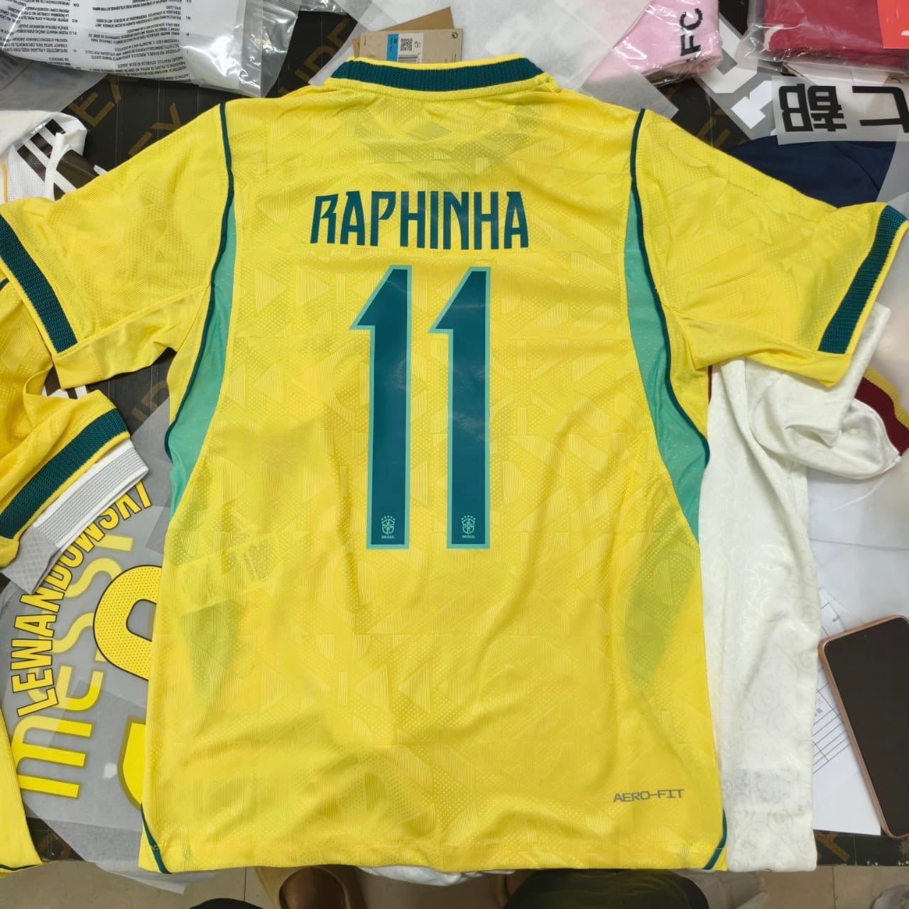 camiseta manga corta brasil 2026